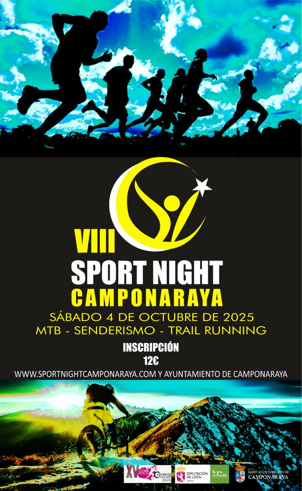 cartel Sport Night Camponaraya 2024